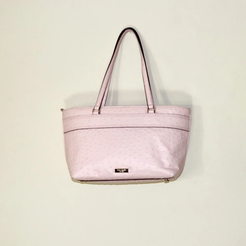 Kate Spade New York Medium Harmony Valencia Road Tote Bag in Beige Pink